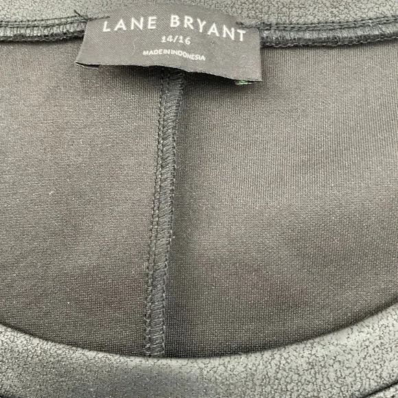 Lane Bryant Black Blouse 14/16 - Picture 4 of 5